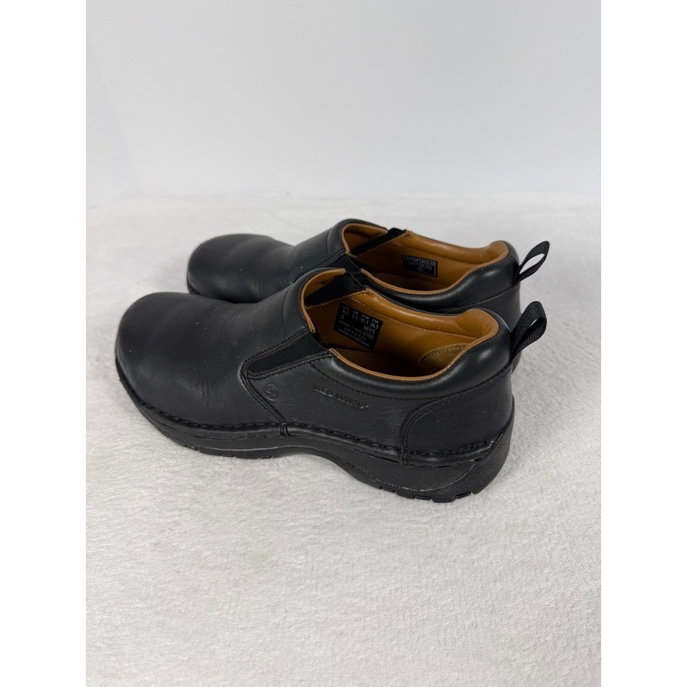 Red Wing 6700 Slip On Work Shoes Steel Toe ASTM F2413 Men's 8.5D Black - Picture 4 of 9